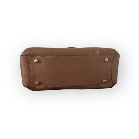 COACH Margot Caryall Crossgrain Leather Satchel Bag - Picture 9 of 9